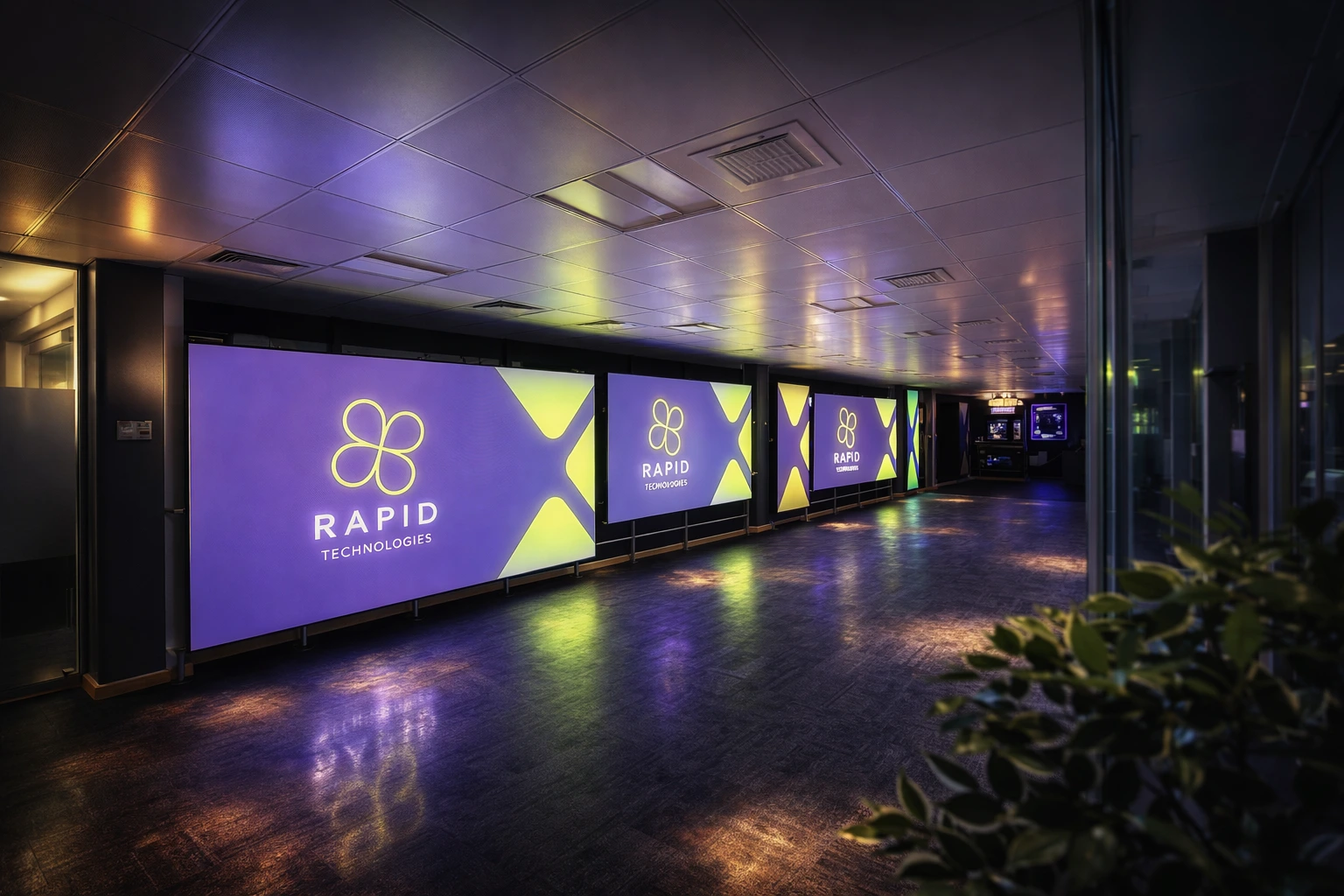 LED showroom